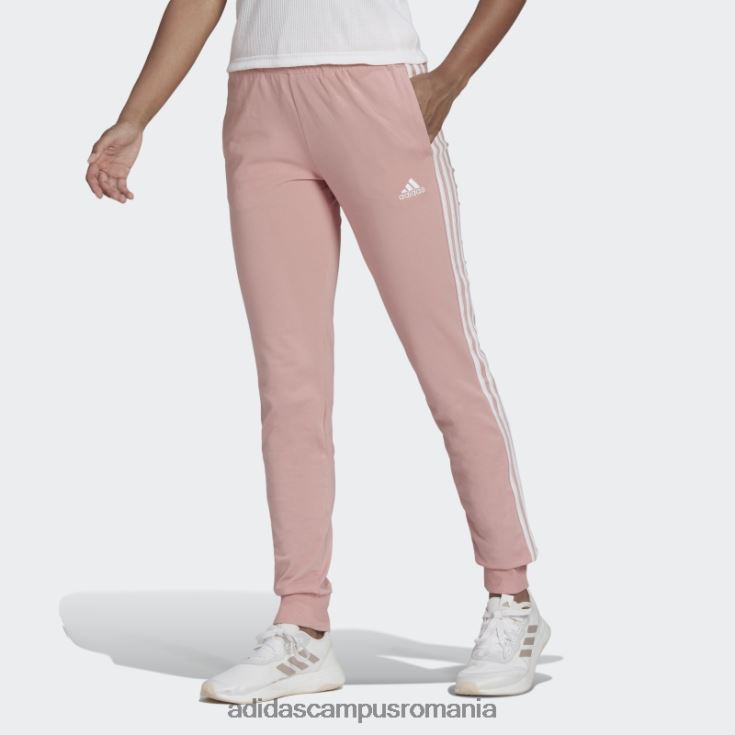 adidas campus romania pantaloni adidas cu 3 dungi mov essentials femei mov/alb J266N28943