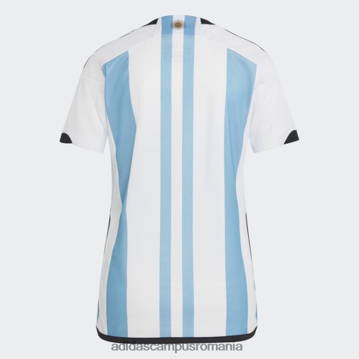 adidas campus romania Argentina 22 câștigători tricou acasă femei alb femei alb/albastru deschis J266N217078