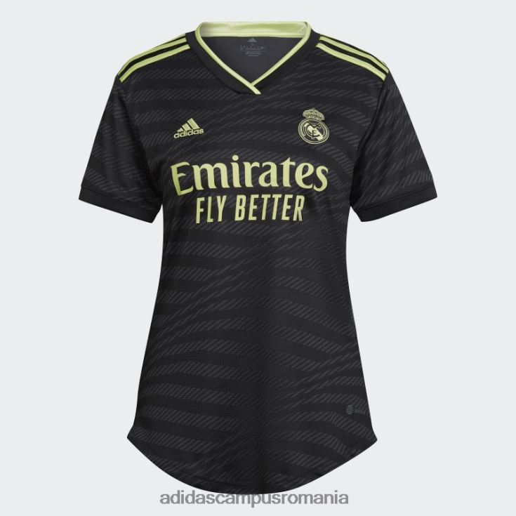 adidas campus romania Real Madrid 22/23 tricou al treilea negru femei negru/var J266N217138
