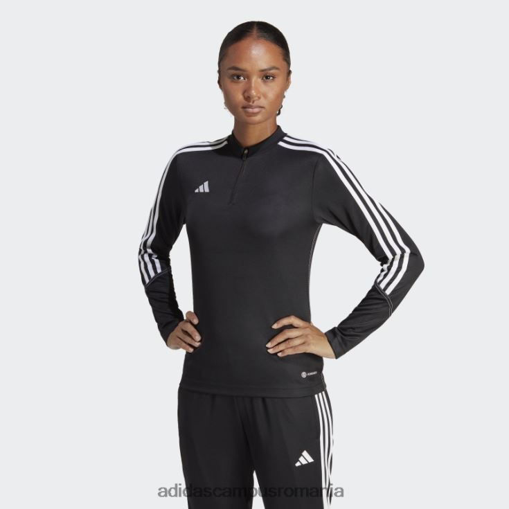 adidas campus romania bluza de antrenament club tiro 23 negru femei alb negru J266N217275