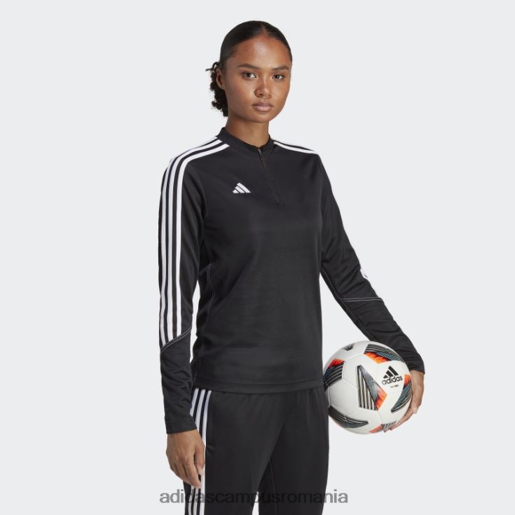 adidas campus romania bluza de antrenament club tiro 23 negru femei alb negru J266N217275