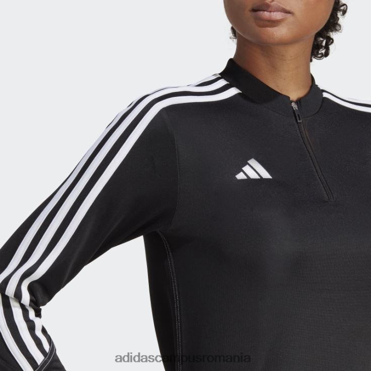 adidas campus romania bluza de antrenament club tiro 23 negru femei alb negru J266N217275