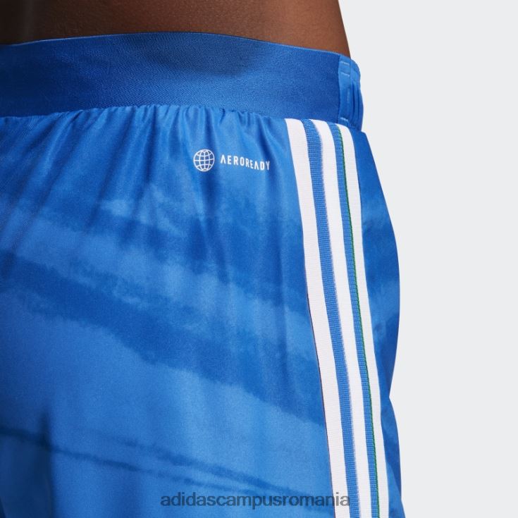 adidas campus romania echipa italia feminină 23 acasă pantaloni scurți authentic albastru femei albastru J266N217383