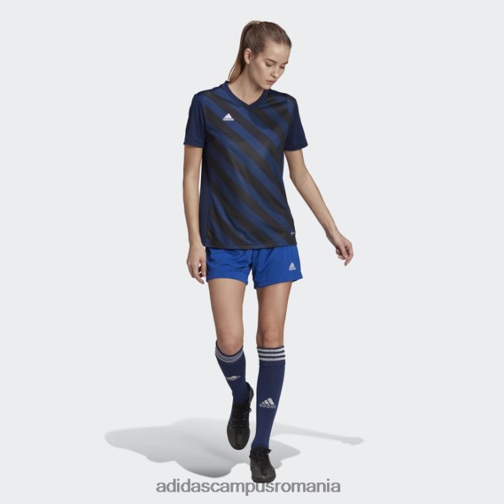 adidas campus romania entrada 22 tricou grafic negru fashion femei bleumarin/negru J266N217496
