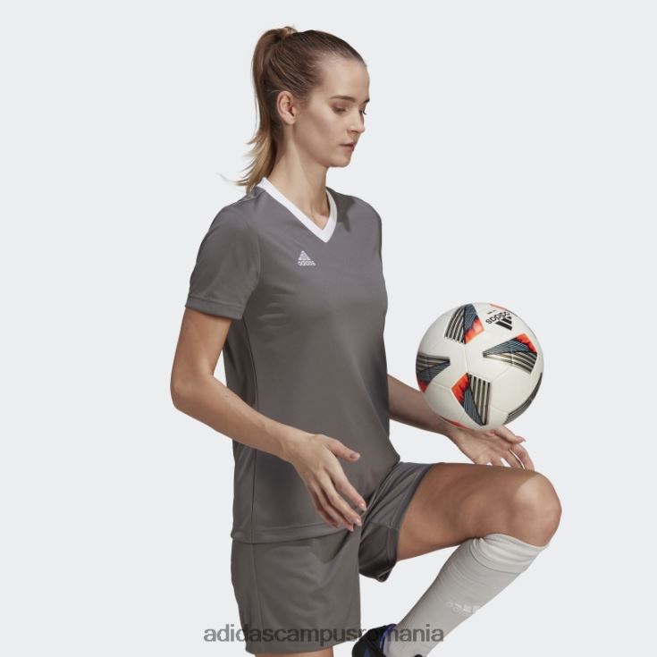adidas campus romania entrada 22 tricou gri femei gri J266N216945