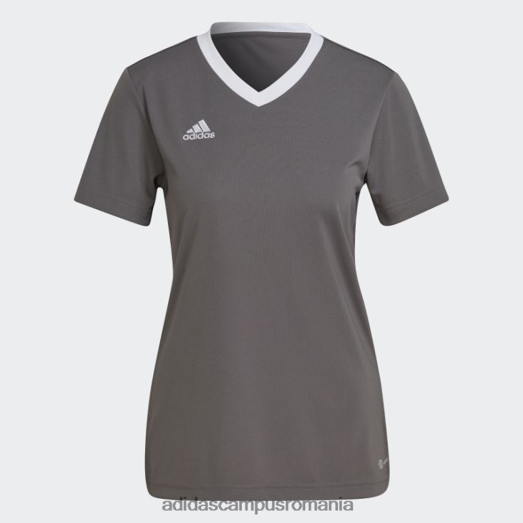 adidas campus romania entrada 22 tricou gri femei gri J266N216945