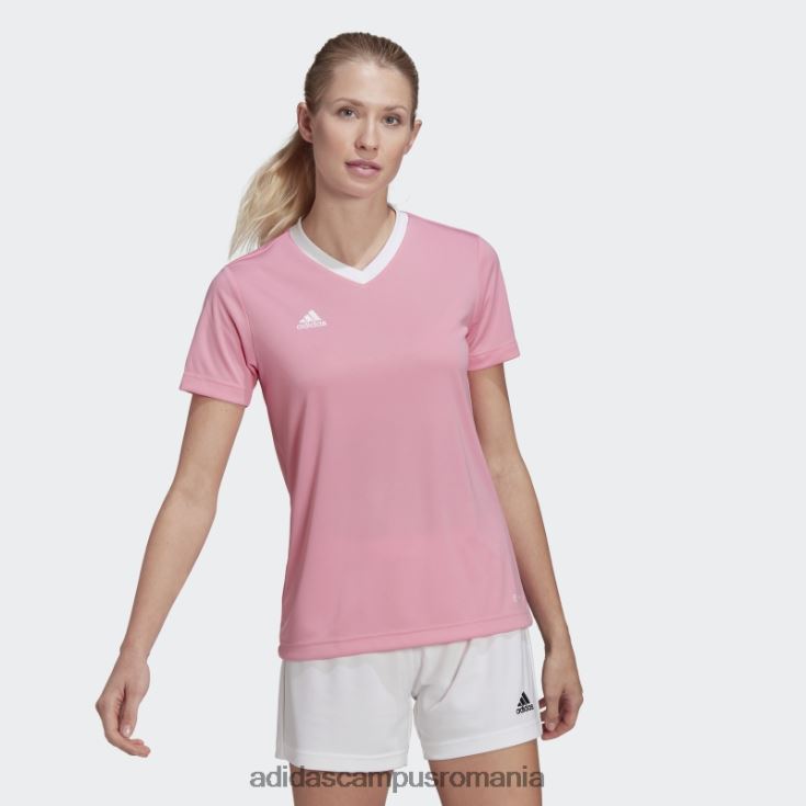 adidas campus romania entrada 22 tricou roz strălucire femei strălucire roz J266N217245