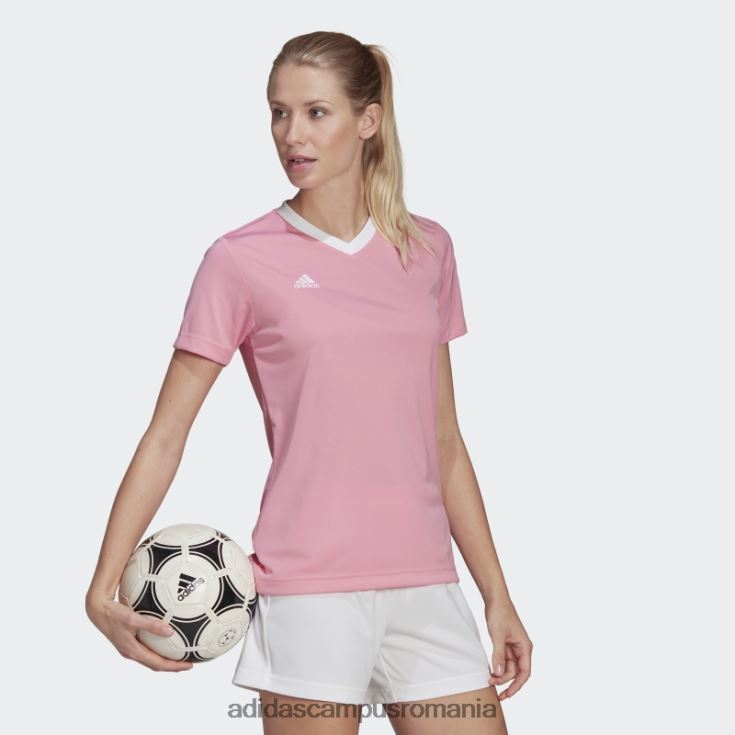 adidas campus romania entrada 22 tricou roz strălucire femei strălucire roz J266N217245