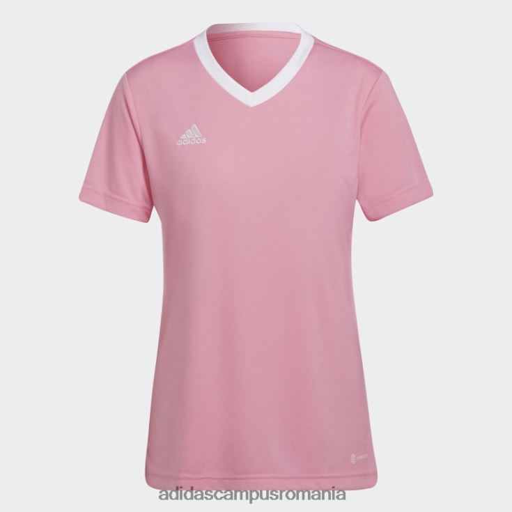 adidas campus romania entrada 22 tricou roz strălucire femei strălucire roz J266N217245