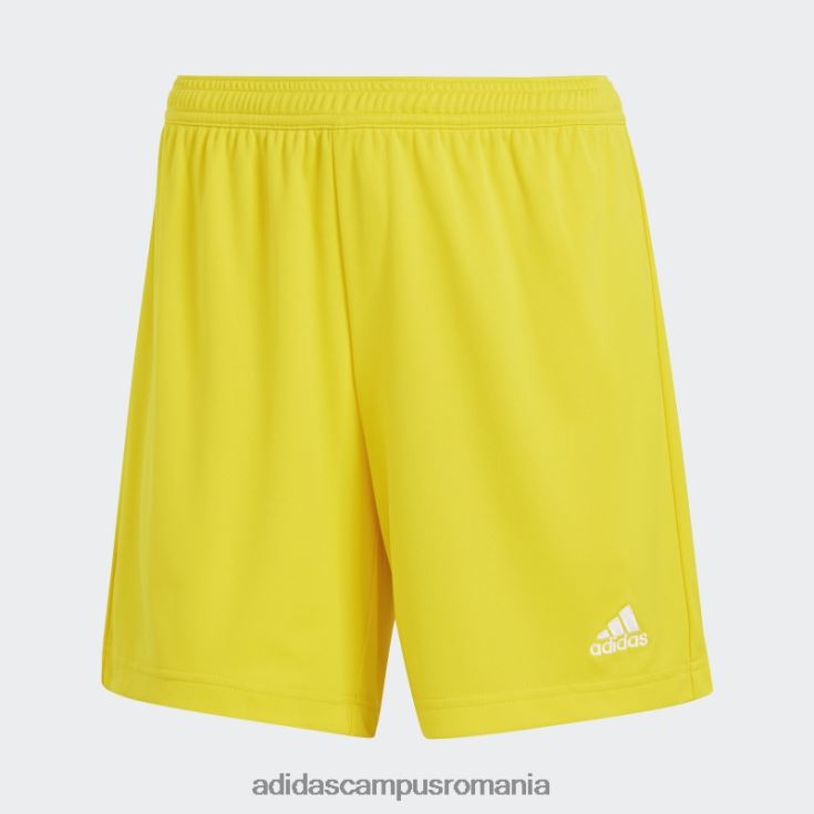 adidas campus romania galben intrare 22 pantaloni scurți femei galben J266N217134