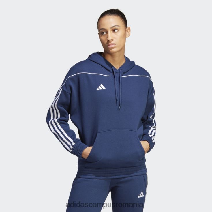 adidas campus romania hanorac de transpirație tiro 23 league bleumarin fashion femei albastru marin J266N29882