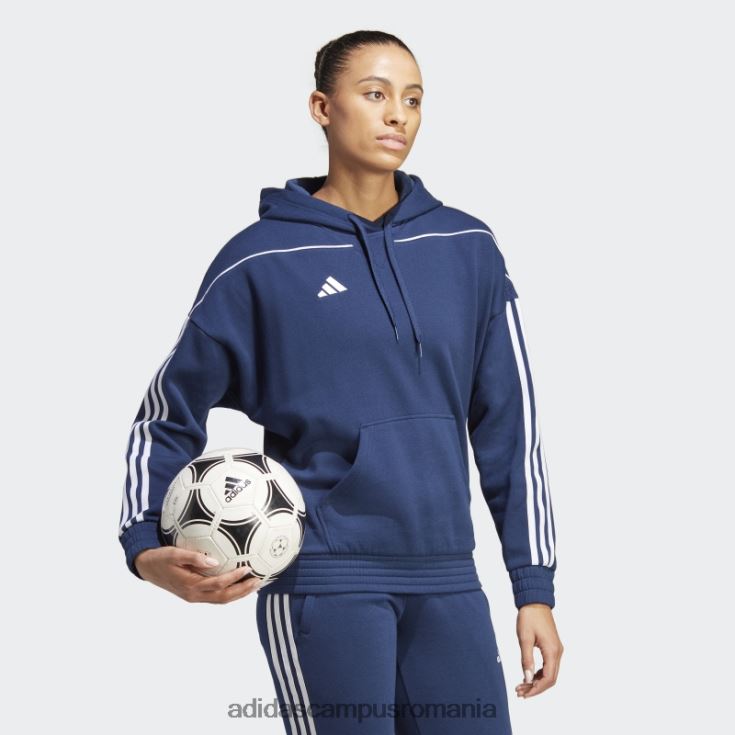 adidas campus romania hanorac de transpirație tiro 23 league bleumarin fashion femei albastru marin J266N29882