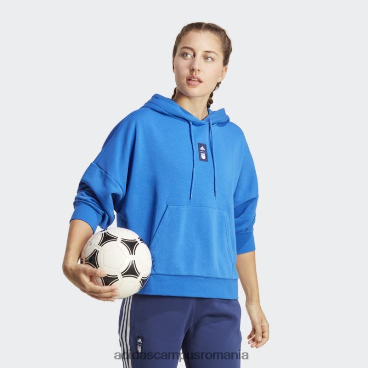adidas campus romania hanorac italia albastru femei albastru J266N217396