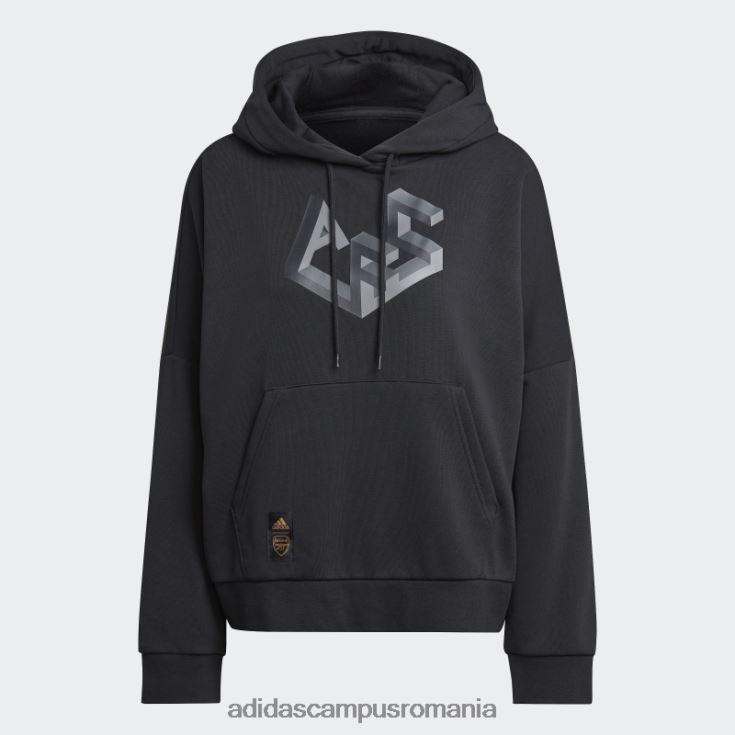 adidas campus romania hanorac negru arsenal ADN grafic femei negru J266N217099