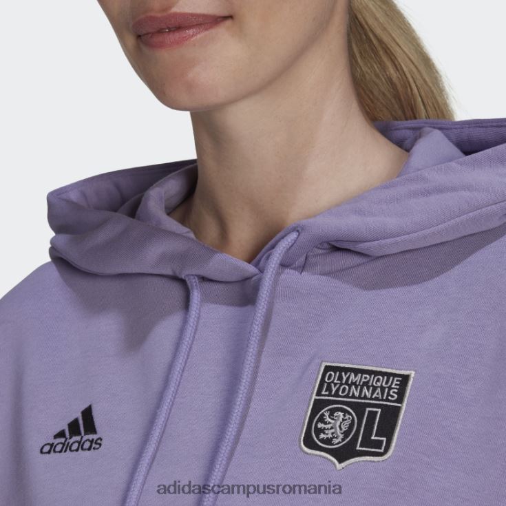 adidas campus romania hanorac olympique lyonnais lila adidas femei liliac J266N217274