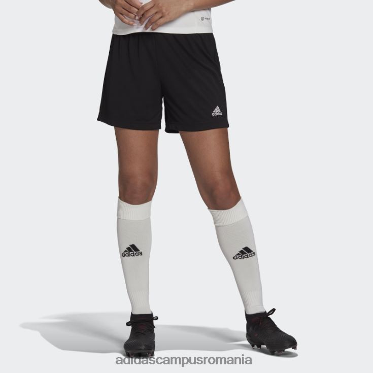 adidas campus romania hot entrada 22 pantaloni scurți negri femei negru J266N210418