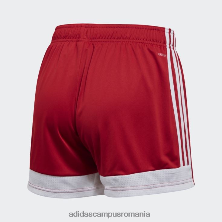 adidas campus romania hot tastigo 19 pantaloni scurți alb femei rosu alb J266N210353