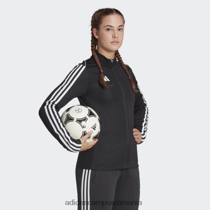 adidas campus romania jachetă neagră de antrenament league tiro 23 femei negru J266N29269