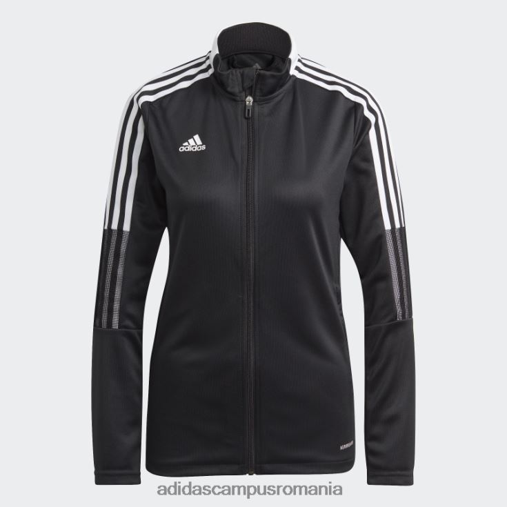 adidas campus romania jachetă neagră tiro 21 femei negru J266N28860