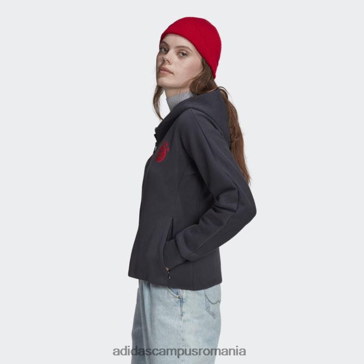 adidas campus romania jacheta fc bayern anthem gri noapte femei gri de noapte J266N217389