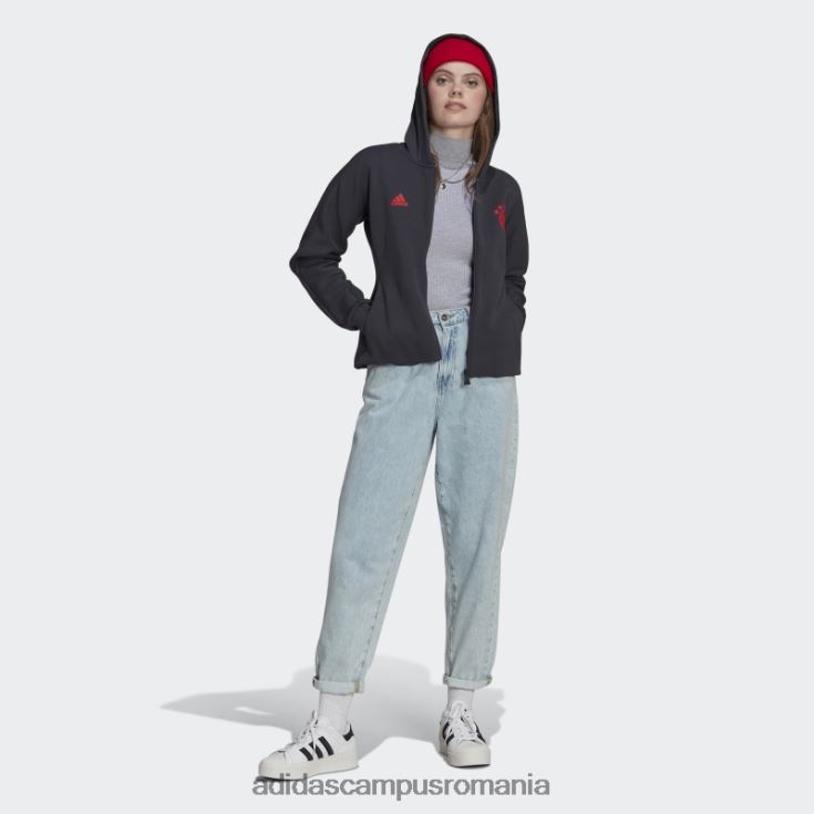 adidas campus romania jacheta fc bayern anthem gri noapte femei gri de noapte J266N217389