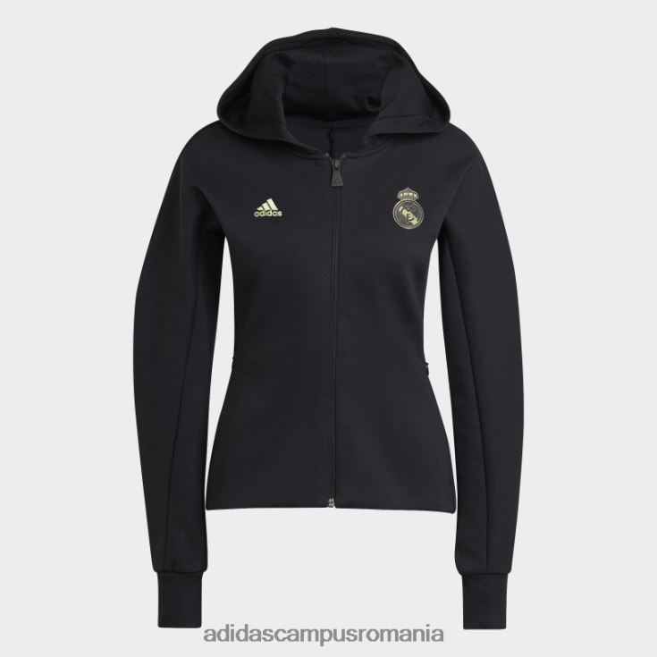 adidas campus romania jacheta real madrid anthem neagra femei negru J266N217497