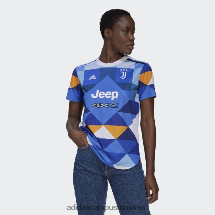 adidas campus romania juventus 22/23 al patrulea tricou multicolor adidas femei multicolor/negru J266N22604