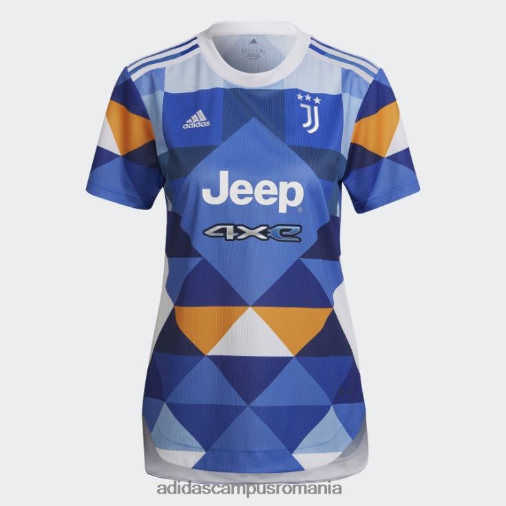 adidas campus romania juventus 22/23 al patrulea tricou multicolor adidas femei multicolor/negru J266N22604