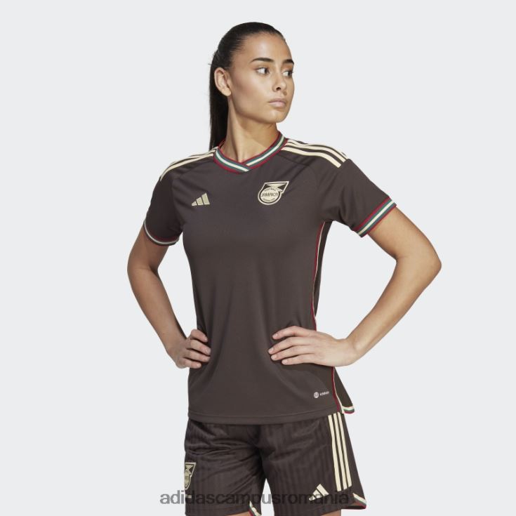 adidas campus romania night brown jamaica 23 away jersey fashion femei maro noapte J266N210005