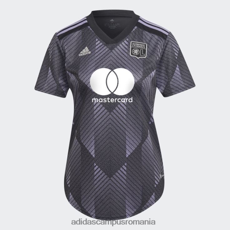 adidas campus romania olympique lyonnais 22/23 tricou negru adidas femei negru J266N217388