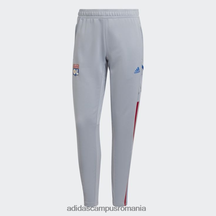 adidas campus romania olympique lyonnais tiro 21 pantaloni de antrenament argintiu femei argint J266N217365