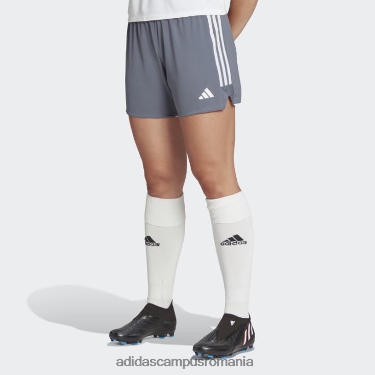 adidas campus romania onix tiro 23 league shorts femei onix/alb J266N29742
