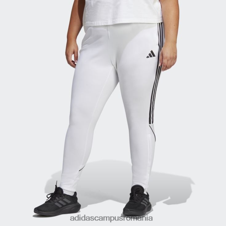 adidas campus romania pantaloni albi de liga tiro 23 (plus marime) femei alb J266N210109