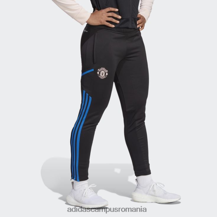 adidas campus romania pantaloni de antrenament negru manchester united condivo 22 femei negru/albastru strălucitor J266N216762