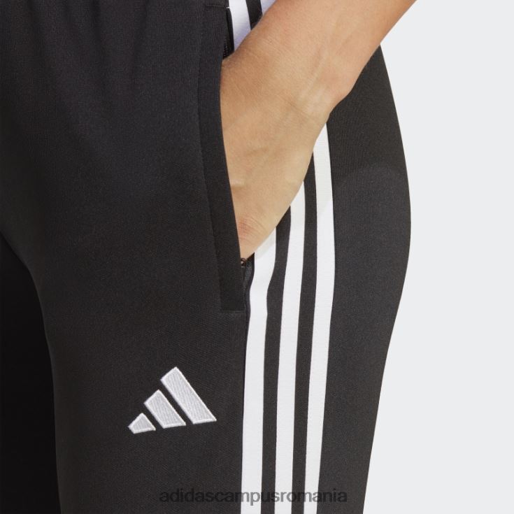 adidas campus romania pantaloni de liga tiro 23 negri femei alb negru J266N28876