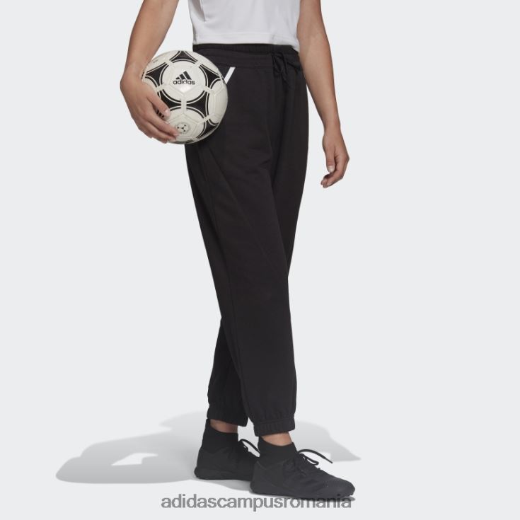 adidas campus romania pantaloni de trening condivo 22 negru adidas femei alb negru J266N217238