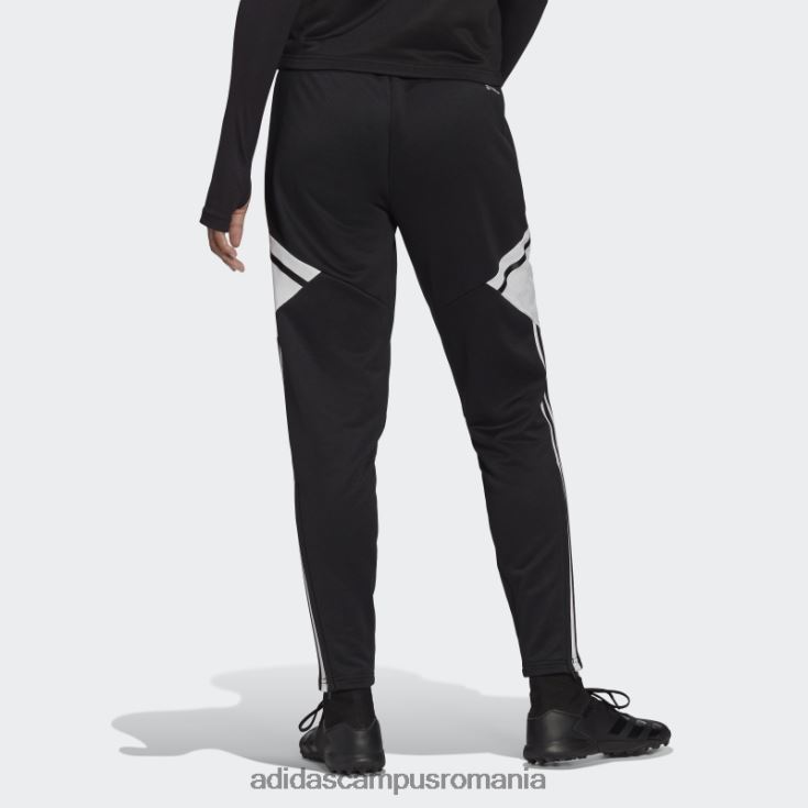 adidas campus romania pantaloni de trening condivo 22 negru femei alb negru J266N217143
