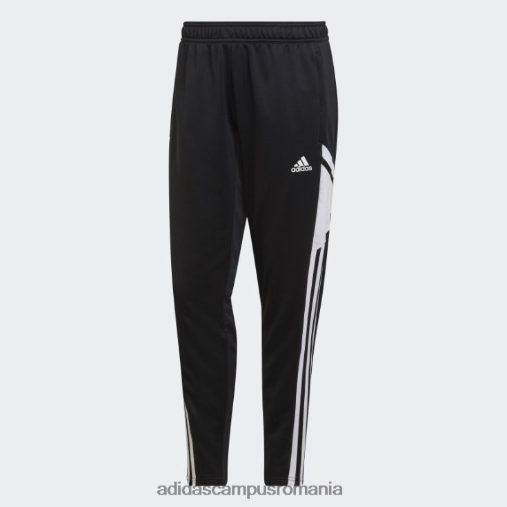 adidas campus romania pantaloni de trening condivo 22 negru femei alb negru J266N217143