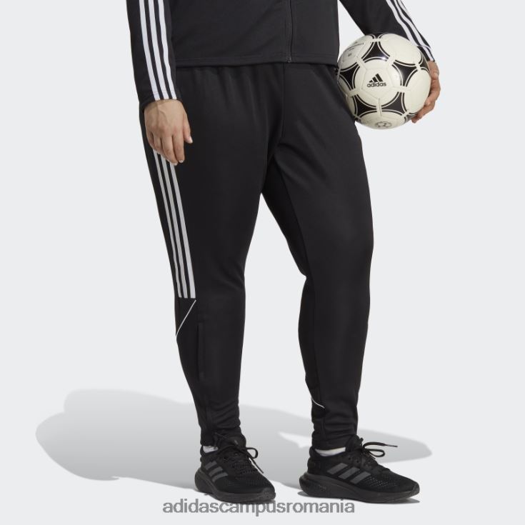 adidas campus romania pantaloni negri tiro 23 liga (plus marime) adidas femei alb negru J266N29957