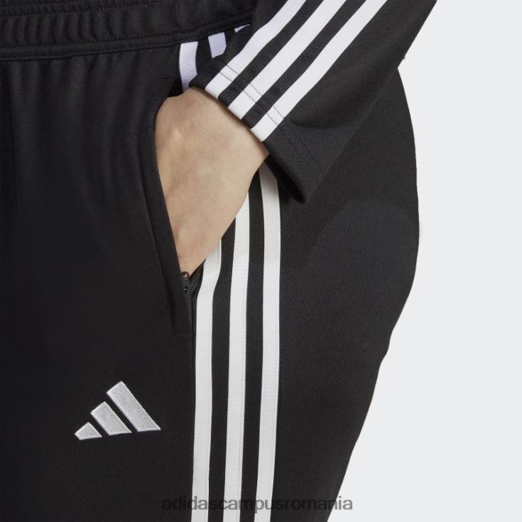 adidas campus romania pantaloni negri tiro 23 liga (plus marime) adidas femei alb negru J266N29957