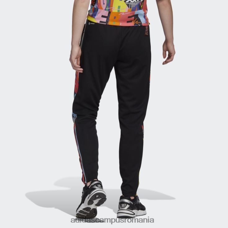 adidas campus romania pantaloni negri tiro pride femei negru/multicolor J266N210456