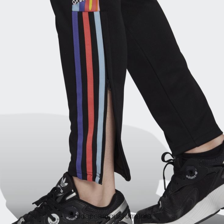 adidas campus romania pantaloni negri tiro pride femei negru/multicolor J266N210456