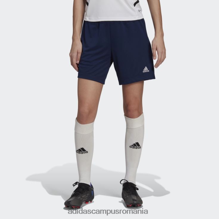 adidas campus romania pantaloni scurți de antrenament albastru bleumarin entrada 22 adidas femei albastru marin J266N217403