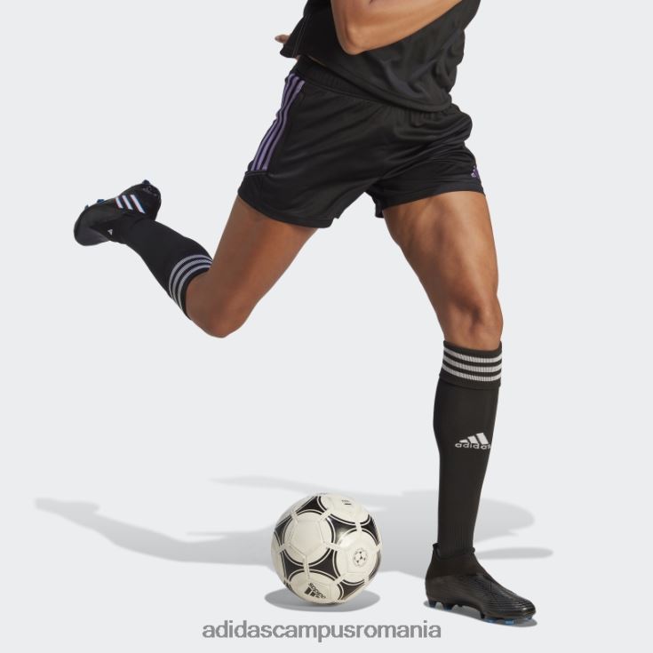 adidas campus romania pantaloni scurți de antrenament club negru tiro 23 femei negru/violet J266N216883