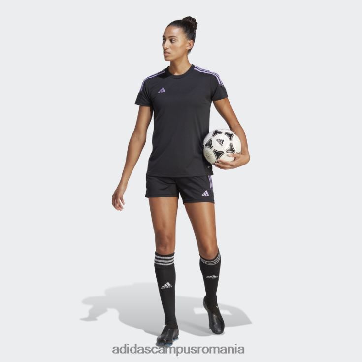 adidas campus romania pantaloni scurți de antrenament club negru tiro 23 femei negru/violet J266N216883