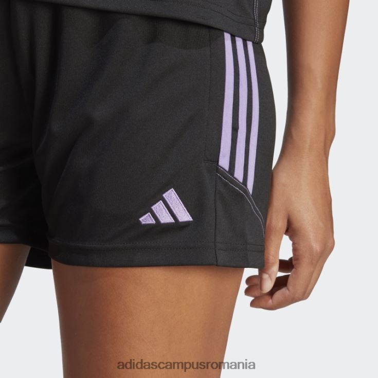 adidas campus romania pantaloni scurți de antrenament club negru tiro 23 femei negru/violet J266N216883