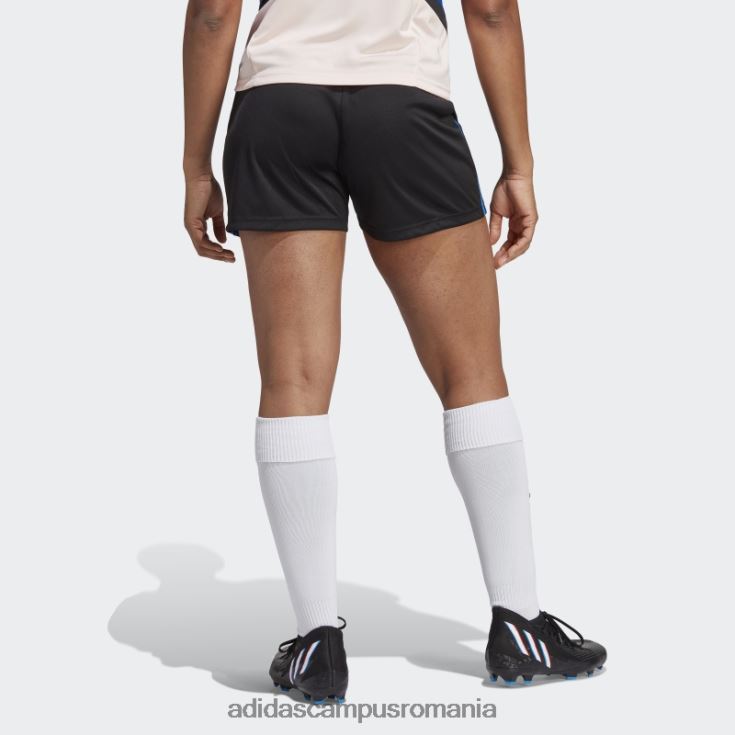 adidas campus romania pantaloni scurți de antrenament manchester united condivo 22 negru femei negru/albastru strălucitor J266N217060