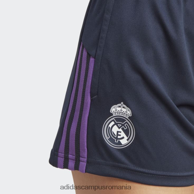 adidas campus romania pantaloni scurți de antrenament real madrid condivo 22 bleumarin de noapte femei marina de noapte J266N217327