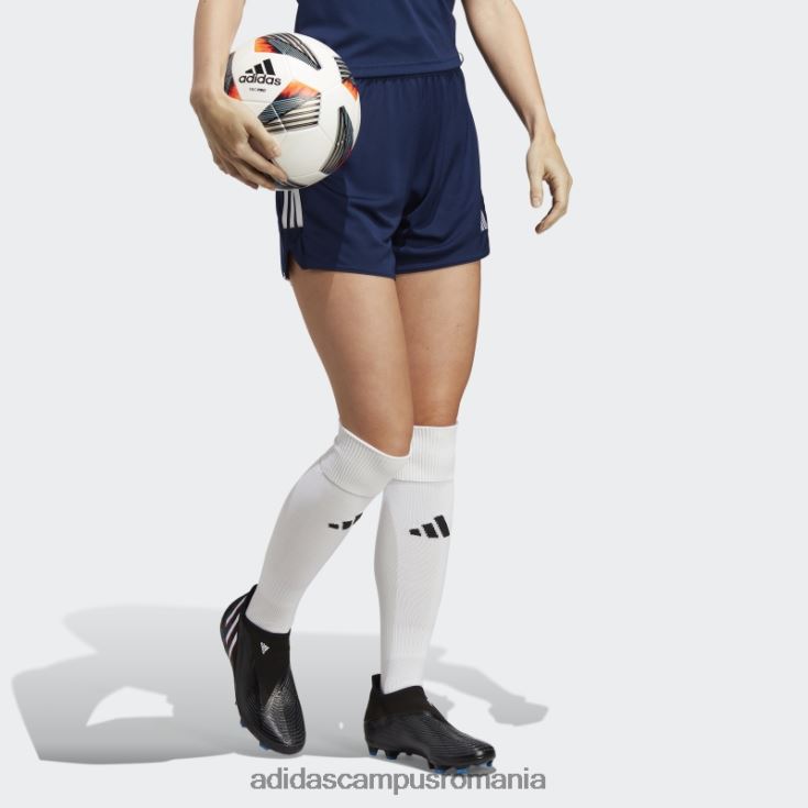 adidas campus romania pantaloni scurți de liga tiro 23 bleumarin femei bleumarin/alb J266N29692