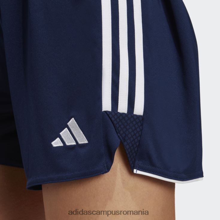 adidas campus romania pantaloni scurți de liga tiro 23 bleumarin femei bleumarin/alb J266N29692